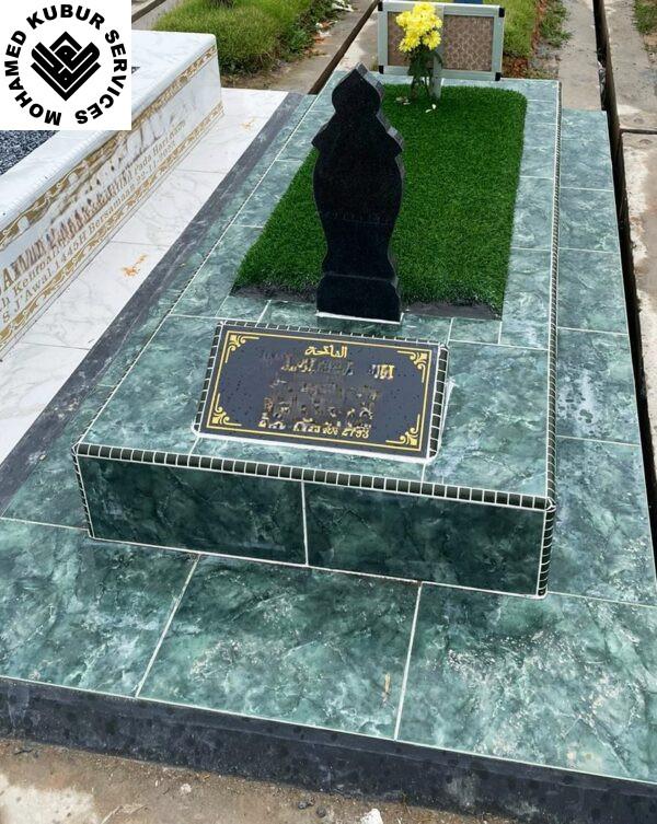 4-6 Inch Dapur Kubur with KDK Green Marble