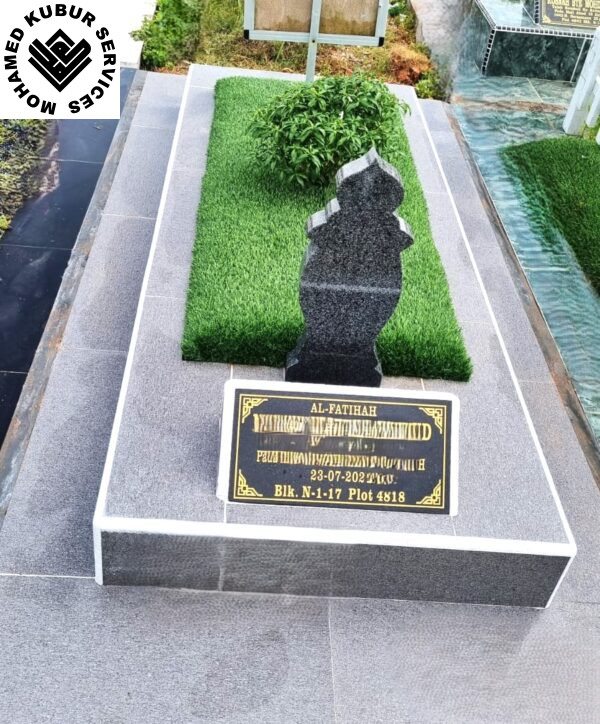 4-6 Inch Dapur Kubur with Granite Textured Ceramic and Granite Nesan Perempuan