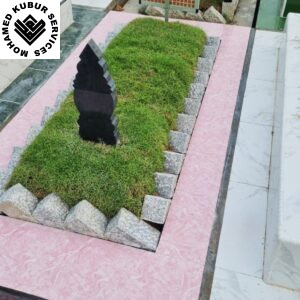 Grey Bricks/Batu Granite Dapur Kubur